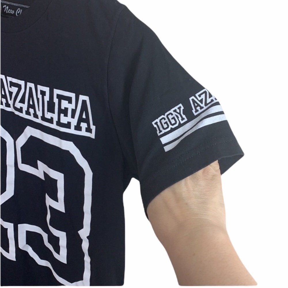 Iggy Azalea 23 jersey black tee shirt - Picture 2 of 4